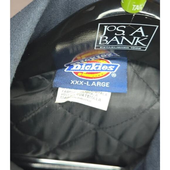 Dickie Black Work Wear Zipper jacket Quilted Harley Davidson XXXL 3XL NWOT - Picture 3 of 7